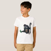 B staat voor Black Handed Spider Monkey T-shirt (Voorkant volledig)