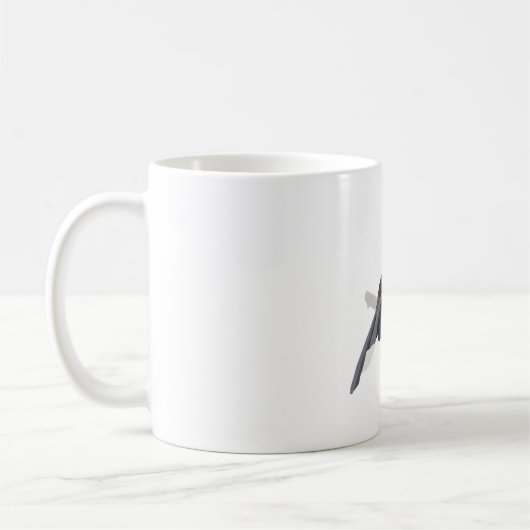 B staat voor Black Hornbill Koffiemok (Links)
