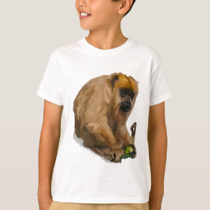 B staat voor Black Howler Monkey T-shirt