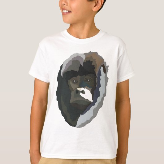 B staat voor Black Howler Monkey T-shirt (Voorkant)