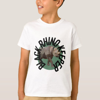 B staat voor Black Rhino Keeper T-shirt