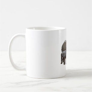 B staat voor Black Rhino Koffiemok