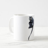 B staat voor Blue Monkey Koffiemok (Voorkant links)