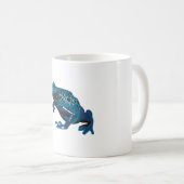 B staat voor Blue Poison Dart Frog Koffiemok (Voorkant rechts)