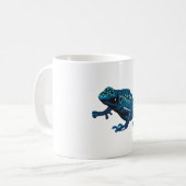 B staat voor Blue Poison Dart Frog Koffiemok (Voorkant links)