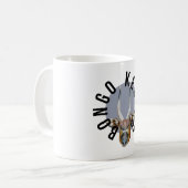 B staat voor Bongo Keeper Koffiemok (Voorkant links)