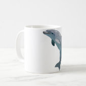 B staat voor Bottlenose Dolfijn Koffiemok (Voorkant links)