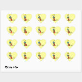 B staat voor Bouwer Hart Sticker (Vel)
