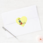B staat voor Bouwer Hart Sticker (Envelop)