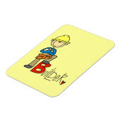 B staat voor Bouwer Magneet (Linkerzijde)