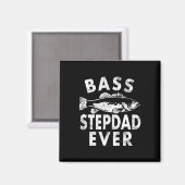 B Stepdad Ooit Gevist Geschenken Step-dad Vaderdag Magneet (Voorkant / Achterkant)