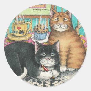 B & T #12 Kruiswoord Stickers