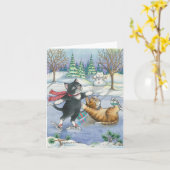 B & T #13 Notecard Kaart (Gele Bloem)