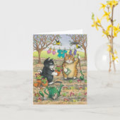 B & T #15 Notecard Kaart (Gele Bloem)