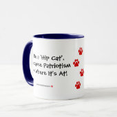 B & T #19 Patriottische Mok (Voorkant links)