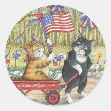 B & T #19 Patriottische Stickers