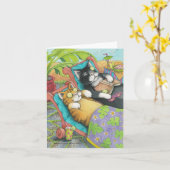 B & T #28 Notecard Kaart (Gele Bloem)