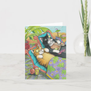 B & T #28 Notecard Kaart