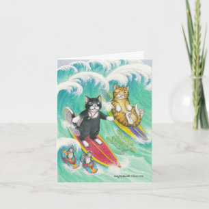 B & T #38 Surfing Note Kaart