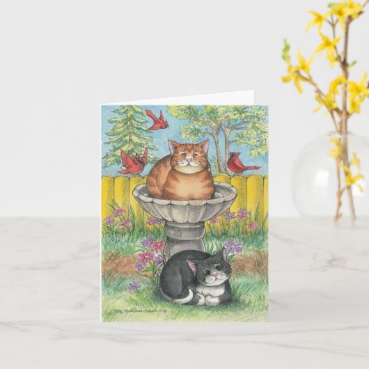 B & T #3 Notecard Kaart (Gele Bloem)