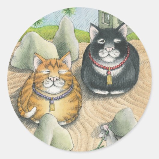 B & T #45 Meditatie Stickers (Voorkant)