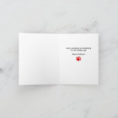 B & T #50 Taiko Drummers Verjaardagsbriefje Kaart (Binnen)