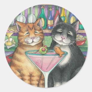 B & T #6 Cocktail Sticker