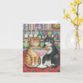 B & T #6 Notecard Kaart (Gele Bloem)