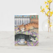 B & T #7 Notecard Kaart (Gele Bloem)