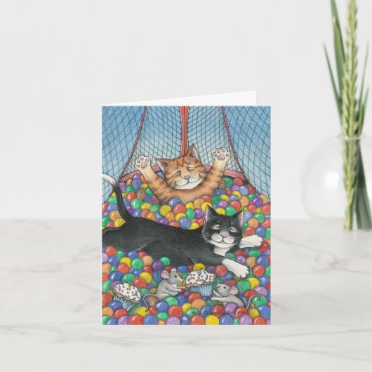 B & T #8 Verjaardagsnota Kaart (Voorkant)