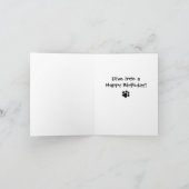 B & T #8 Verjaardagsnota Kaart (Binnen)