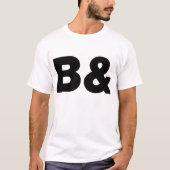 B & T-SHIRT (Voorkant)