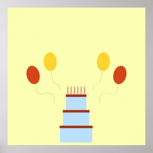 b taartkopie poster (Voorkant)