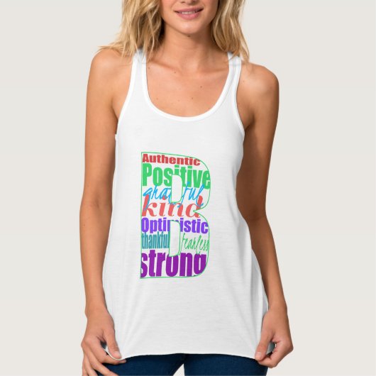 B TANKTOP (Voorkant)