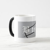 B teamkrijt magische mok (Voorkant links)