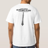 B-teamondersteuningspersoneel T-shirt (Achterkant)