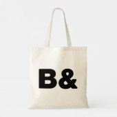 B & TOTE BAG (Achterkant)