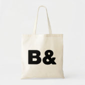 B & TOTE BAG (Voorkant)