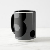 B.- Typografie Mok (Voorkant links)
