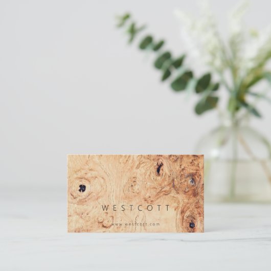 B U R L E D VISITEKAARTJE (Staand voorkant)