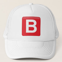 B 🅱️utton Emoji Sun Protector Trucker Pet