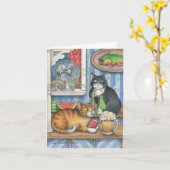 B & van T #18 Vaderdag Nota Kaart (Gele Bloem)