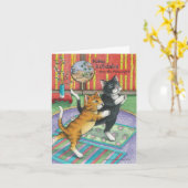 B & van T #29 Pilates Nota Kaart (Gele Bloem)