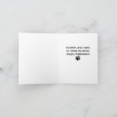 B & van T #34 Halloween Nota Kaart (Binnen)