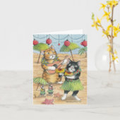 B & van T #39 Aloha Nota Kaart (Gele Bloem)