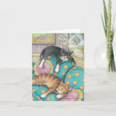 B & van T #5 de Nota van de Verjaardag Kaart (Voorkant)