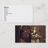 B. vindt Pamela het schrijven, illustratie van Ric Visitekaartje (Voorkant / Achterkant)