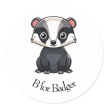B voor Badger