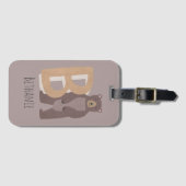 B voor Beer Bagagelabel (Voorkant (horizontaal))