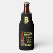 B voor Bier Flesjeskoeler (Fles Voorkant)
